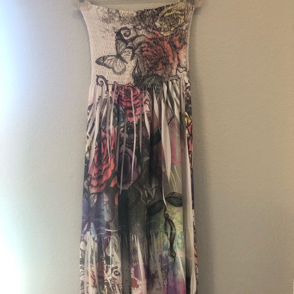 A’GACHI womens summer maxi dress size small